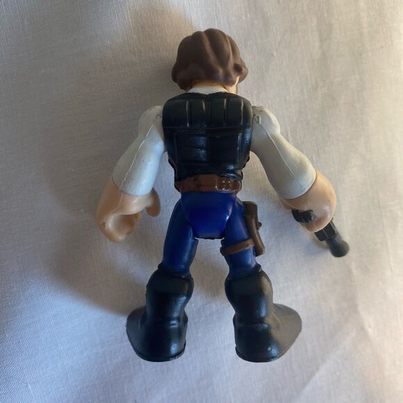 Star Wars Obi Wan Han Solo Chewbacca Clone Trooper Action Figures 3” Tall - Picture 8 of 10